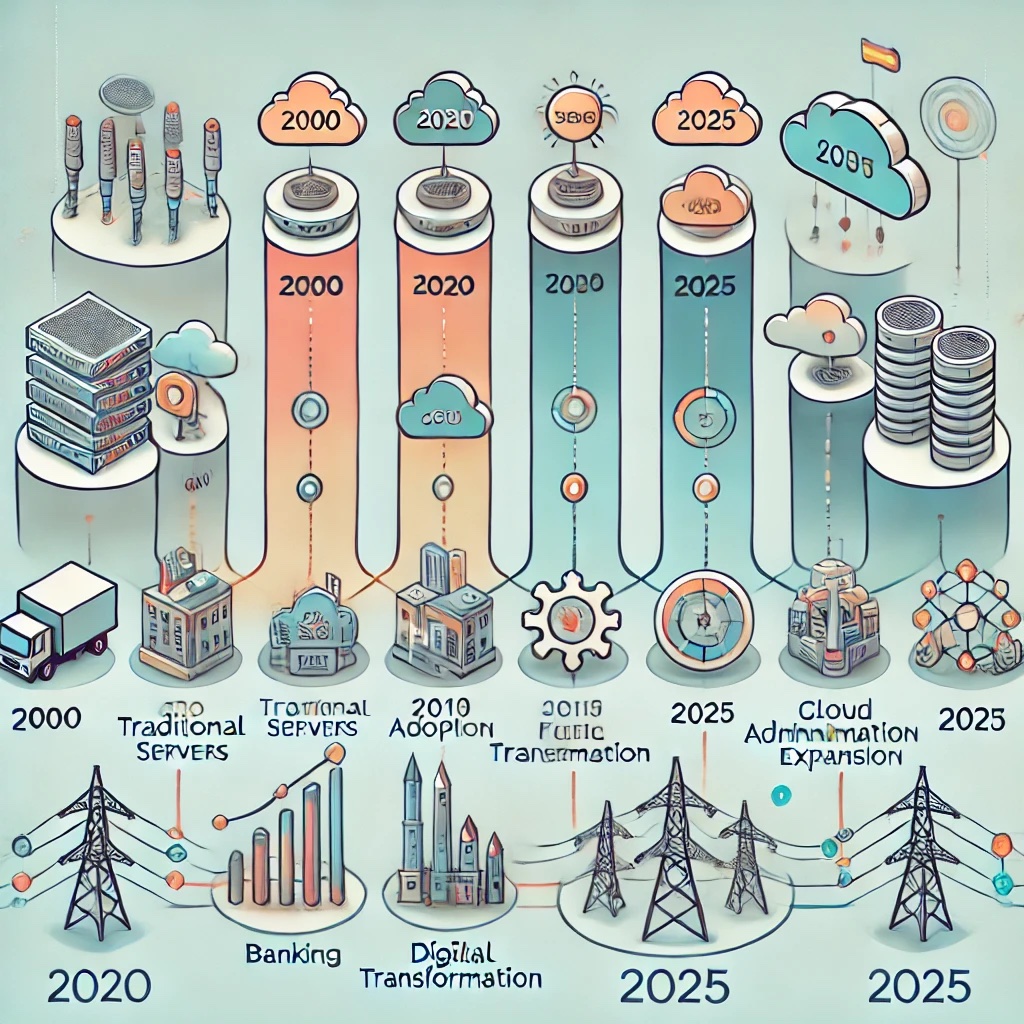 Perspectiva Histórica del Cloud Computing en España